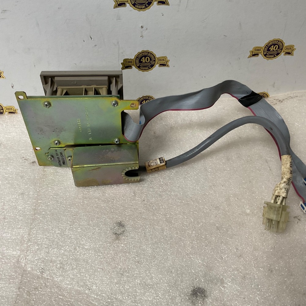 DEC Digital Equipment 70-20695-01 Micro PDP-11 4 button Control Panel 2 cables