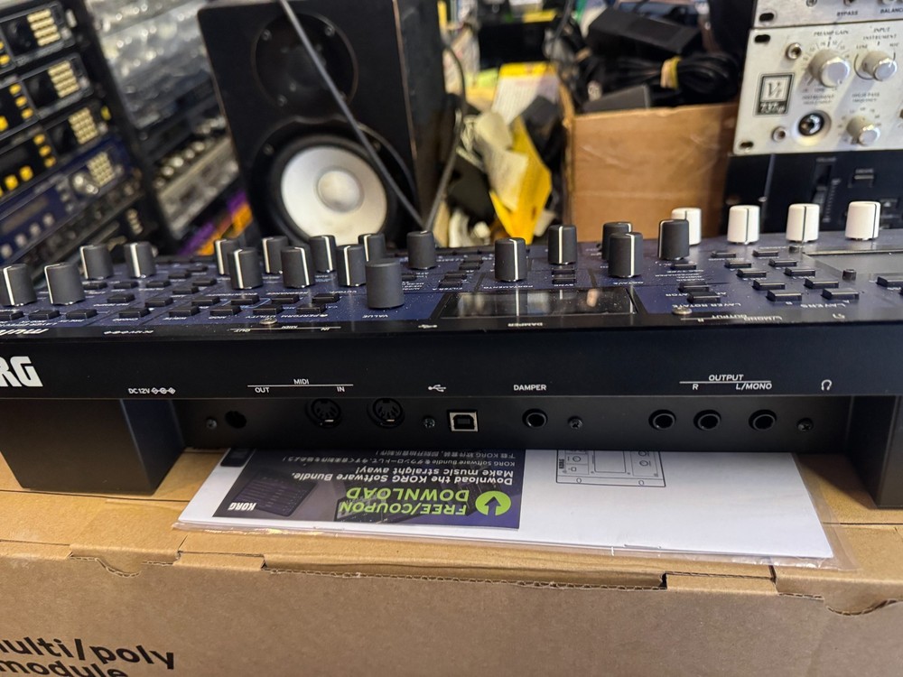 Korg MultipolyM Multi Poly M Analog Modeling Synthesizer Module ARMENS