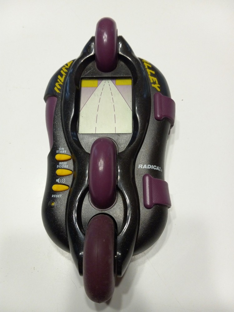RADICA, INLINE ALLEY, Electronic Hand Held Roller Blading Game