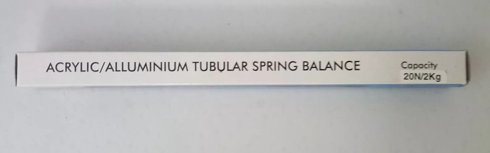 ALUMINUM SPRING SCALE 20 N / 2000 g