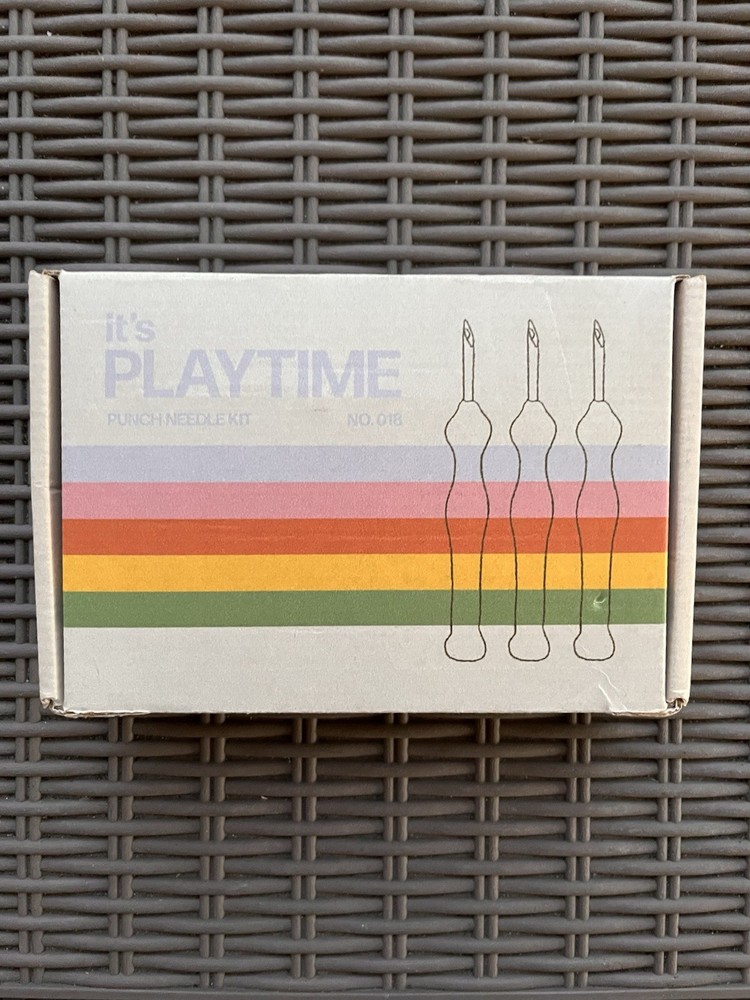 It’s Playtime Punch Needle Kit Number 18 NIB