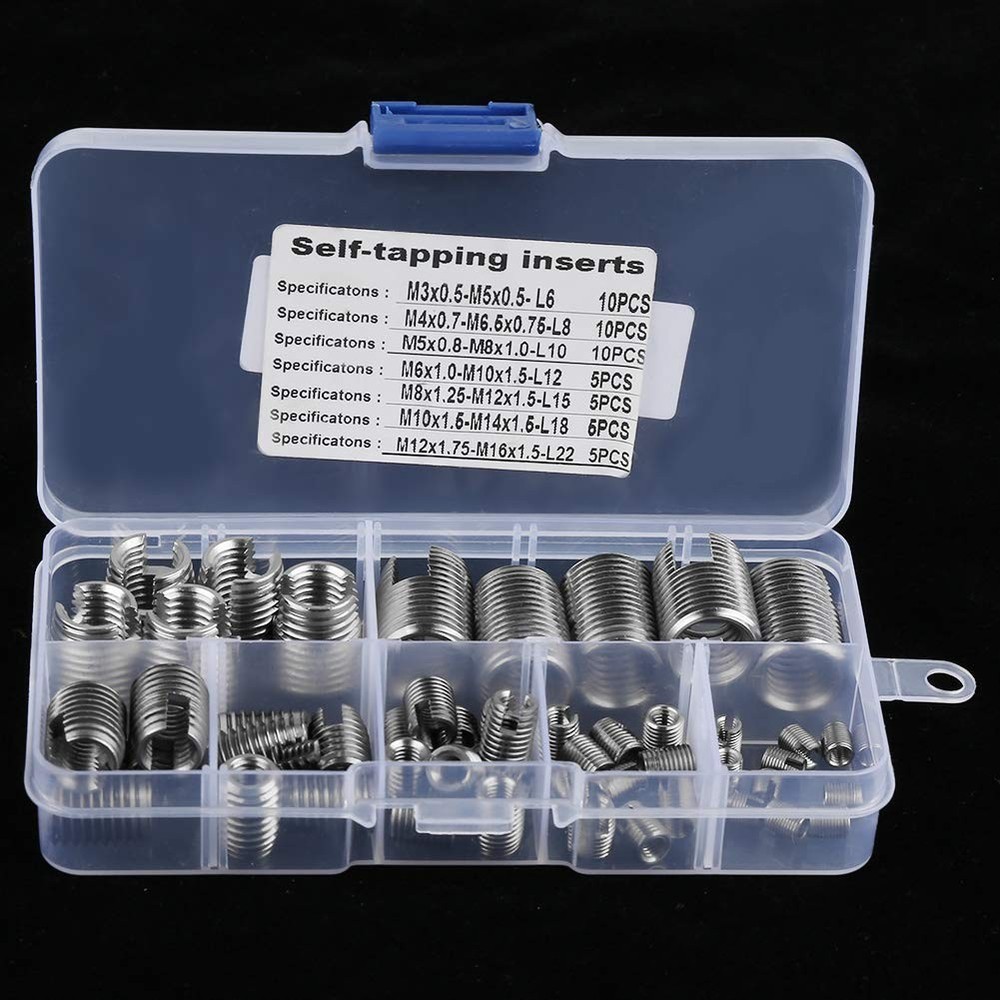 50Pcs Stainless Steel Inner Thread Self Tapping Normal, default