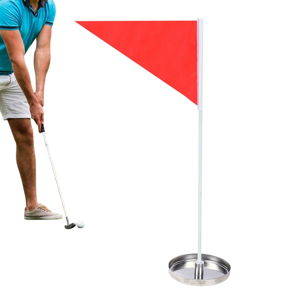 Golf Hole Cup And Flag Putter Practice Equipment Golf Putting Training Tool Fit