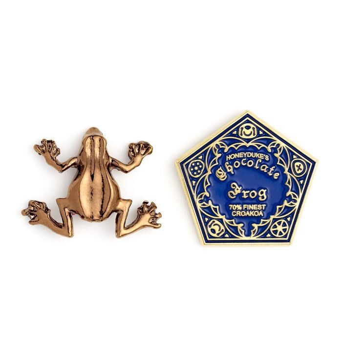 Chocolate Frog (Harry Potter) Enamel Pin Set 2-Pack