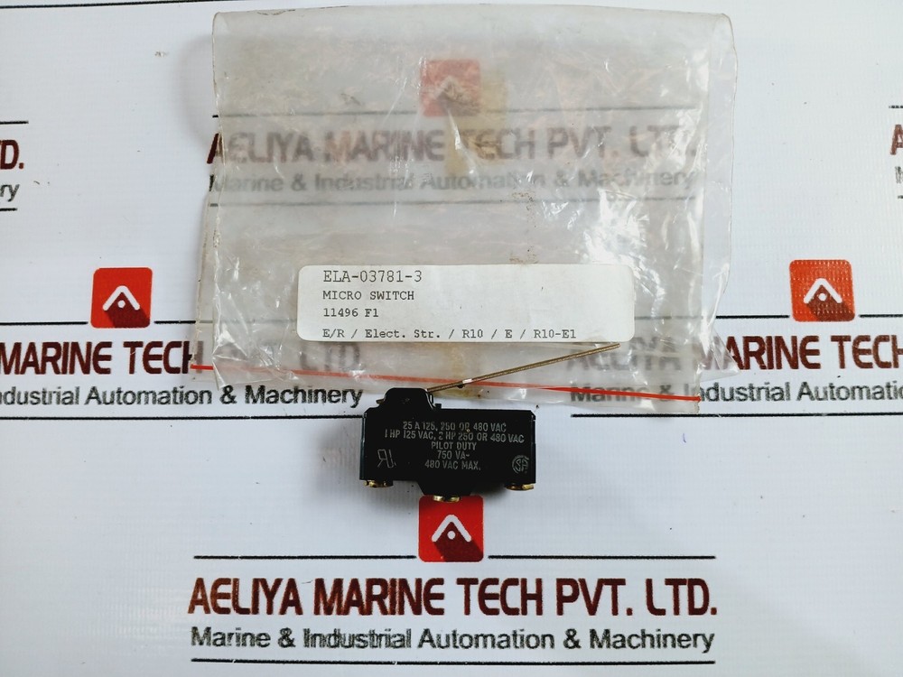 Honeywell BE-2RV24-A2 Micro Switch ELA-03781-3