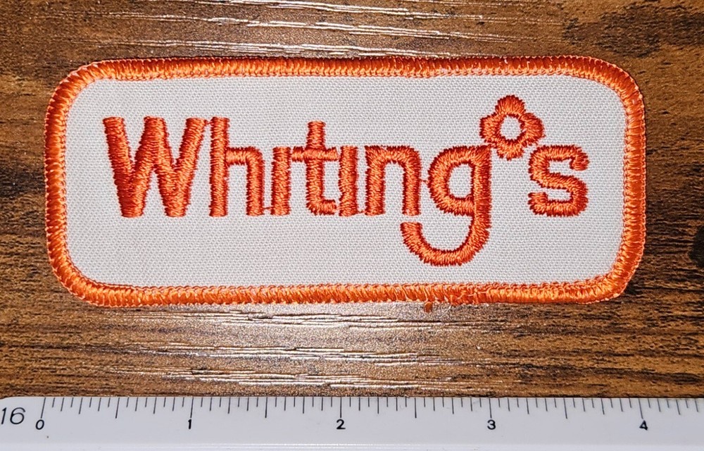 Whiting's Auto Vintage Mechanic Jacket Patch