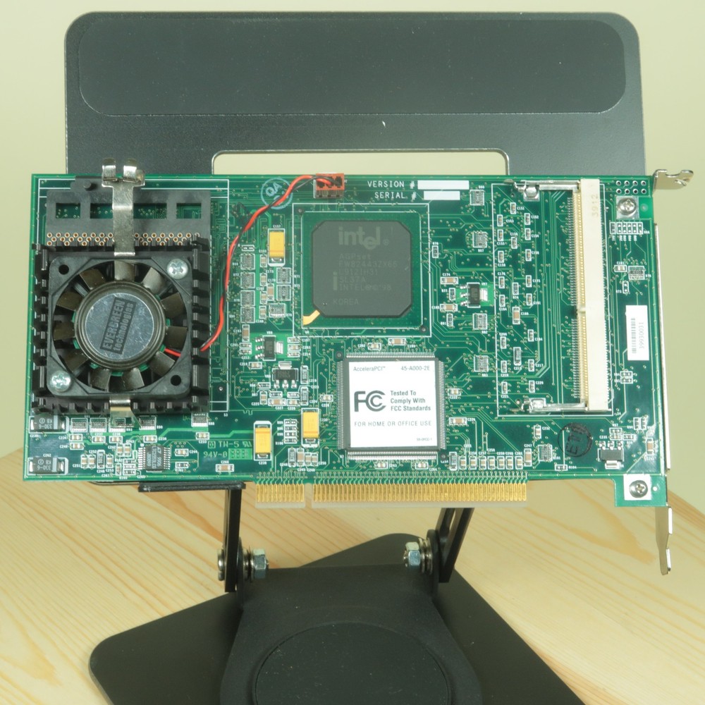 Evergreen AcceleraPCI CPU RAM Upgrade Card BIOS Socket 370