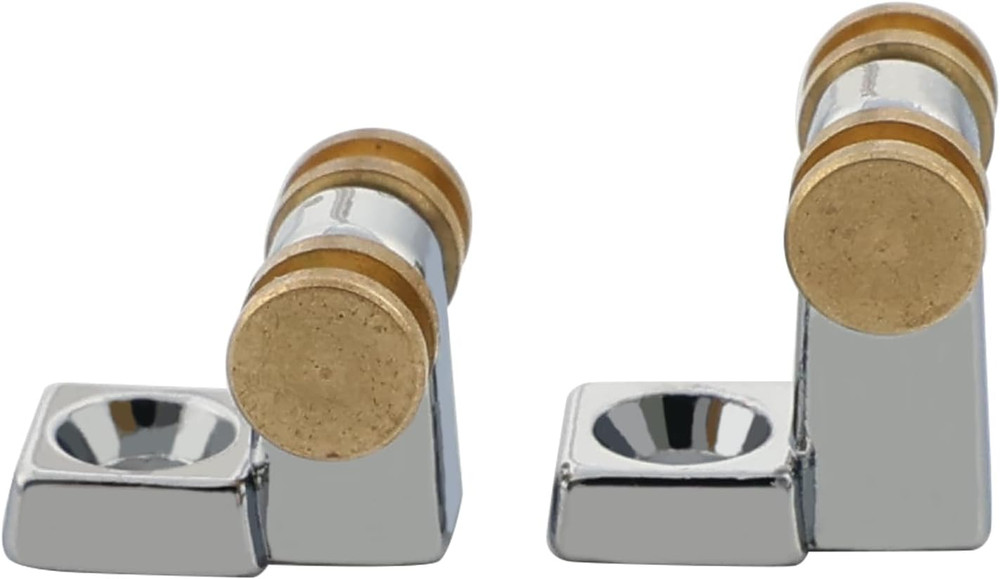 Pack of 2 Brass Roller String Retainer for Electric Guitar String Tree String Gu