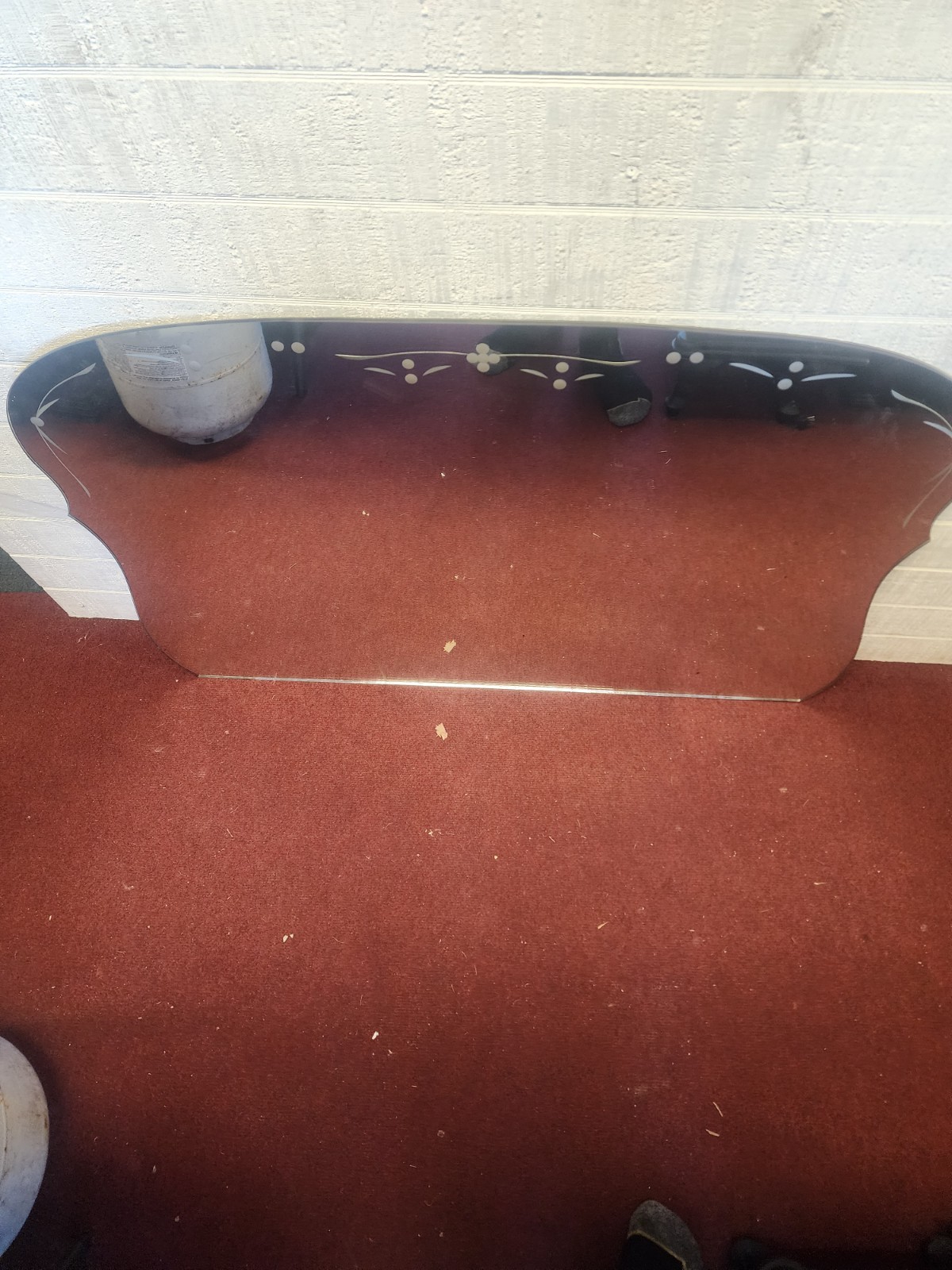 Vintage/Antique vanity large mirror 41x28 inches by carolina mirrow co