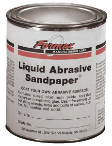 Formax LIQUID ABRASIVE SANDPAPER 320 GRIT