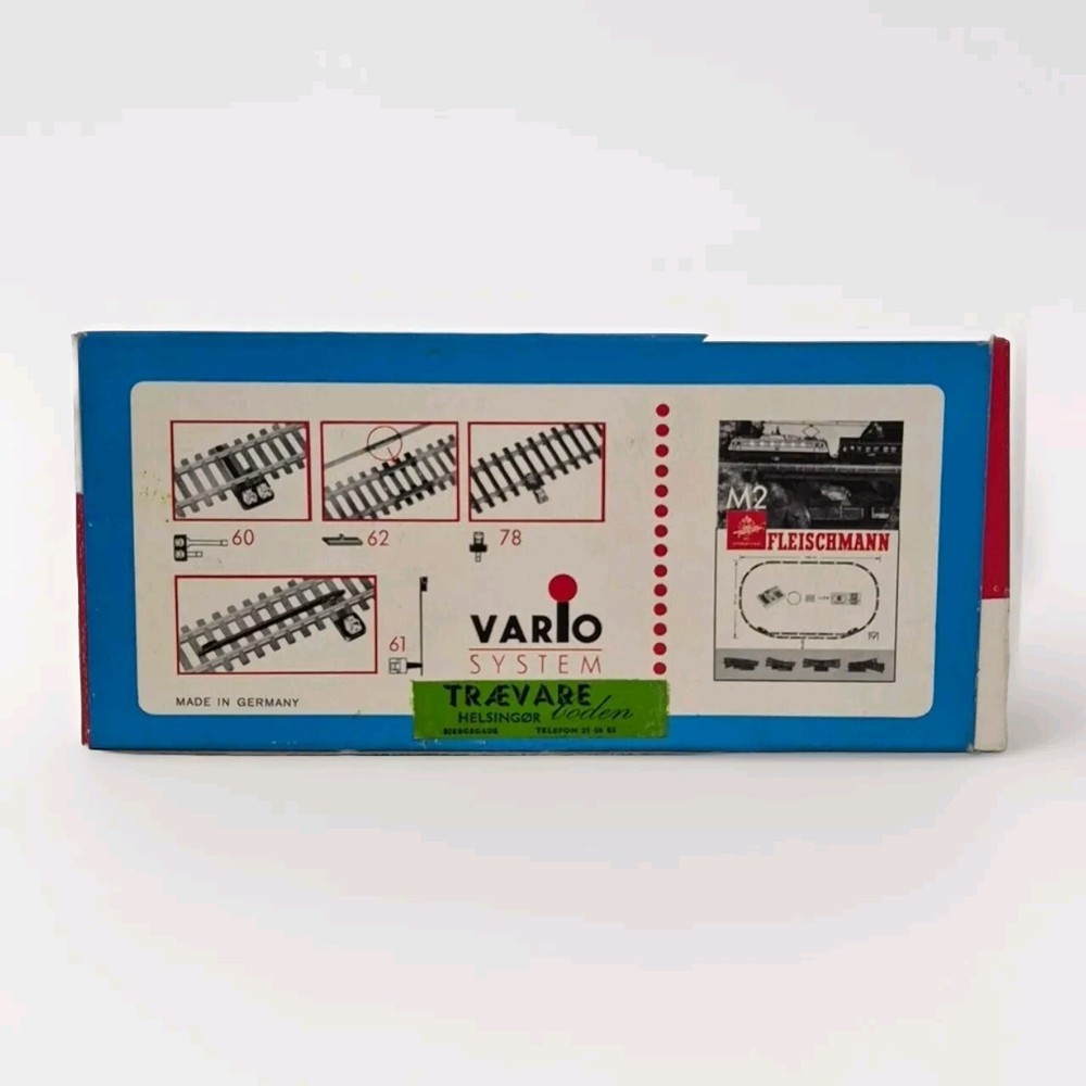FLEISCHMANN 1P 1722 HO SCALE VINTAGE SWITCH FOR MODEL TRAIN TRACKS BOXED
