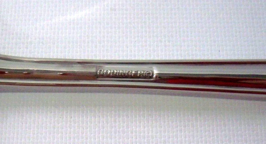 Godinger Large 12" Silver Plate Serving Spoon