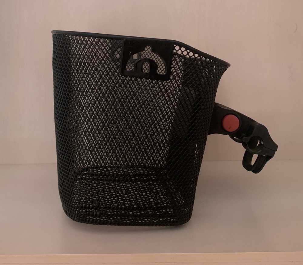 Sunlite Quick Release Black Wire Mesh Bicycle Basket