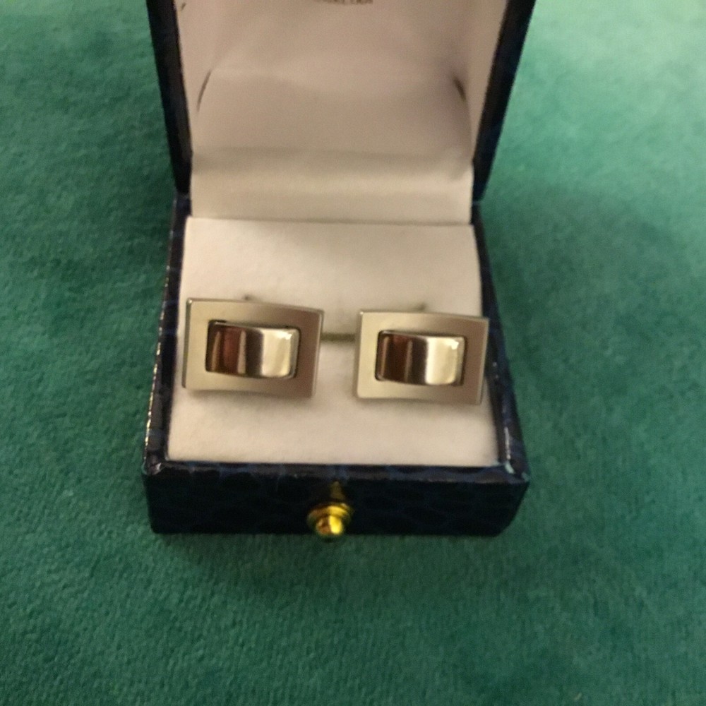 Cufflinks silver tone