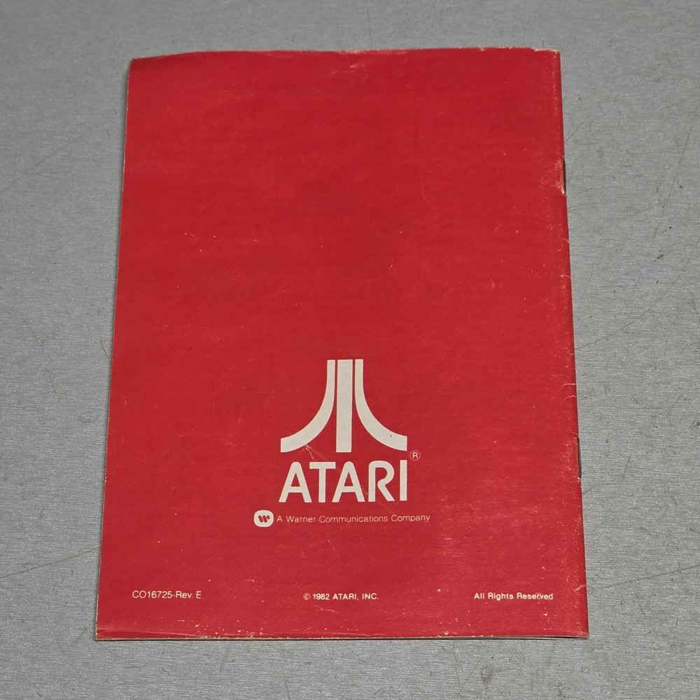 Atari Video Computer System Catalog 49 Game Program Cartridges Vintage