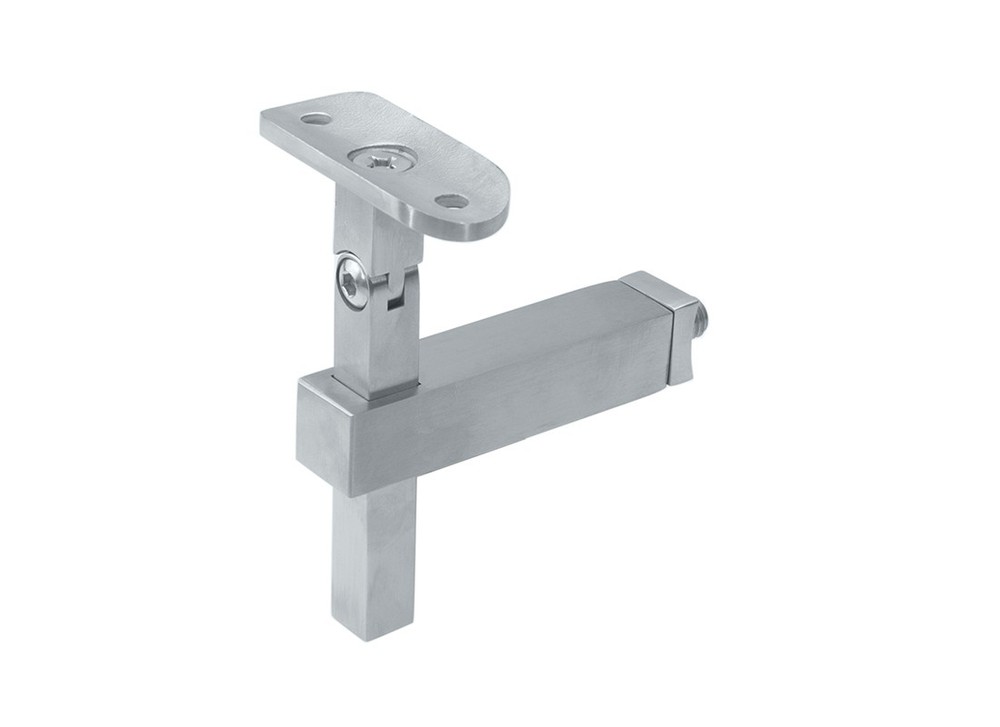 FHC HB3PBS Valley Series Bracket Post Mounted Handrail - Brushed Stainless