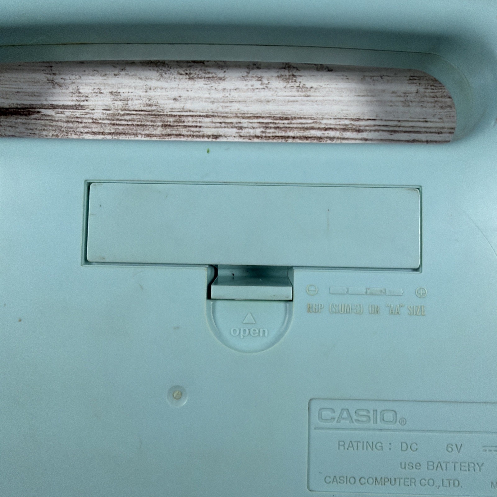 Muppet Babies Casio EP-10 Battery Keyboard Musical Instrument Used