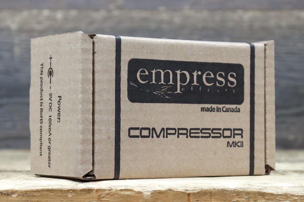 Empress Effects Compressor MkII All Analog Compressor Blue Sparkle Effect Pedal