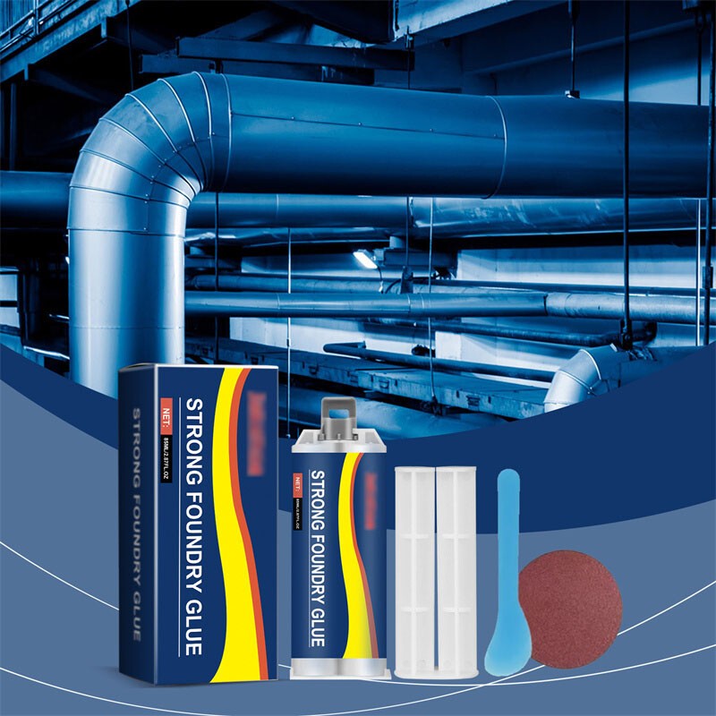 1pc Strong Foundry Glue,Metal Repair Glue, AB Metal Glue Heary Duty Weld 85ml