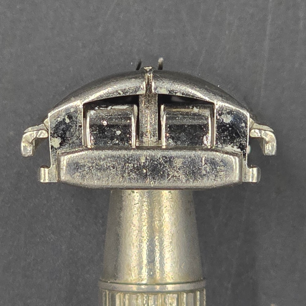 Vintage 1956 Gillette Super Speed Red Tip DE TTO Razor Date Code B2