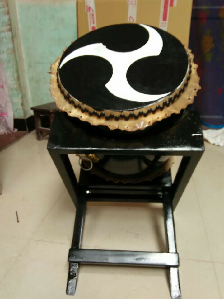 1PC Ghost drum, sacrificial drum, temple drum, cowhide drum, Buddha drum