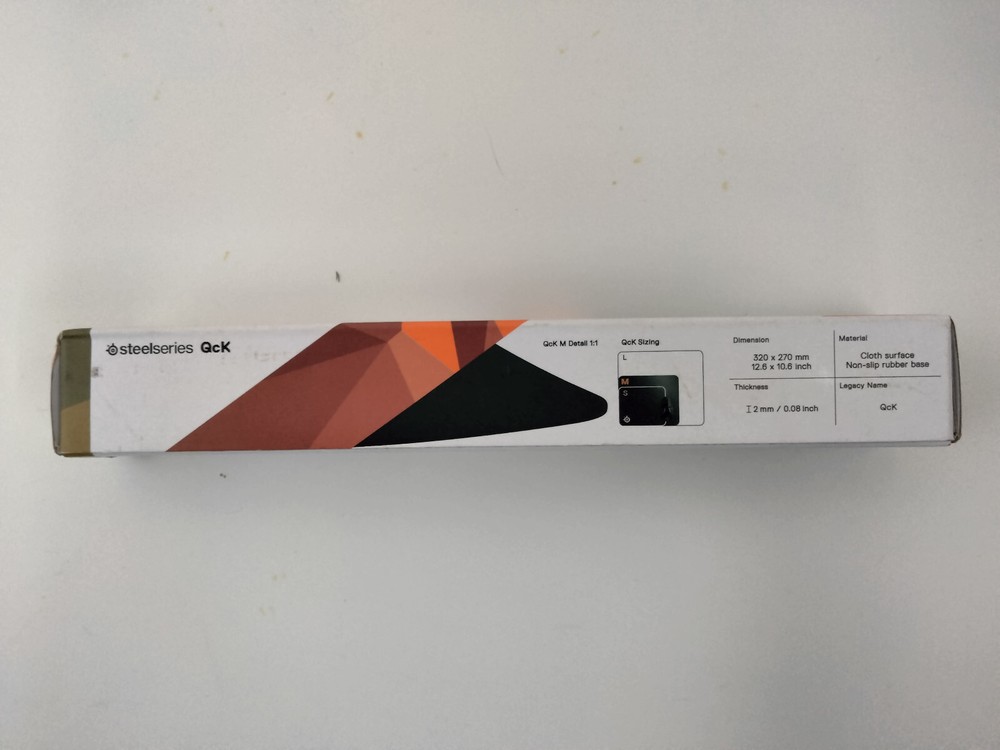 Performance Mousepad, Micro-Woven + Non-Slip, steelseries QcK model, Medium Size