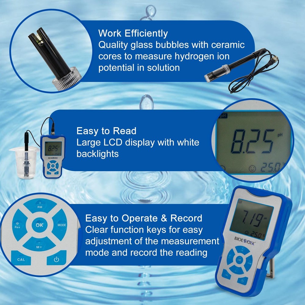 Portable pH/Conductivity Meter