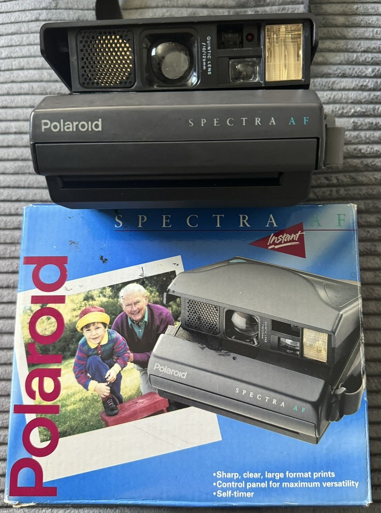 Polaroid Spectra AF Camera Instant in Original Box ~ Single Owner