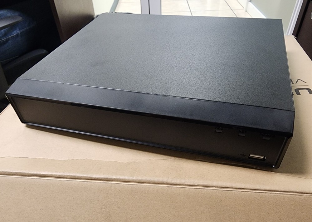 Dvr 4 Channel / Poe / 4tb Hdd / With 1 Temperature Camera
