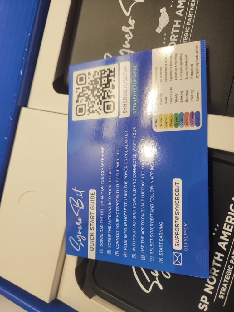 New Syncro Bit Helium Miner Gateway V2 B.It - SyncroBit Synchro Bit HNT Mining