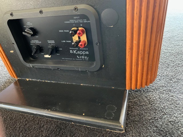 Infinity Kappa 8 Speaker - Fully functional - Sounds wonderful!