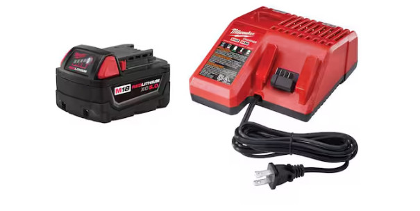 Milwaukee M18 XC Starter Kit with 5.0Ah Battery & Charger 48-59-1850 NEW