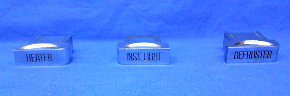 Vintage 1941 Buick Dash Knobs