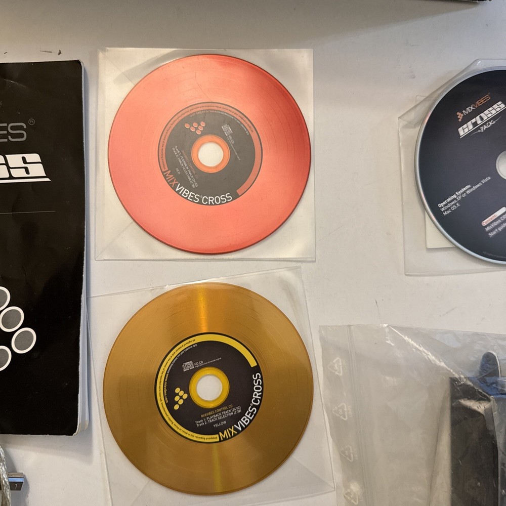 Mix Vibes Cross Pack Professional Digital Vinyl