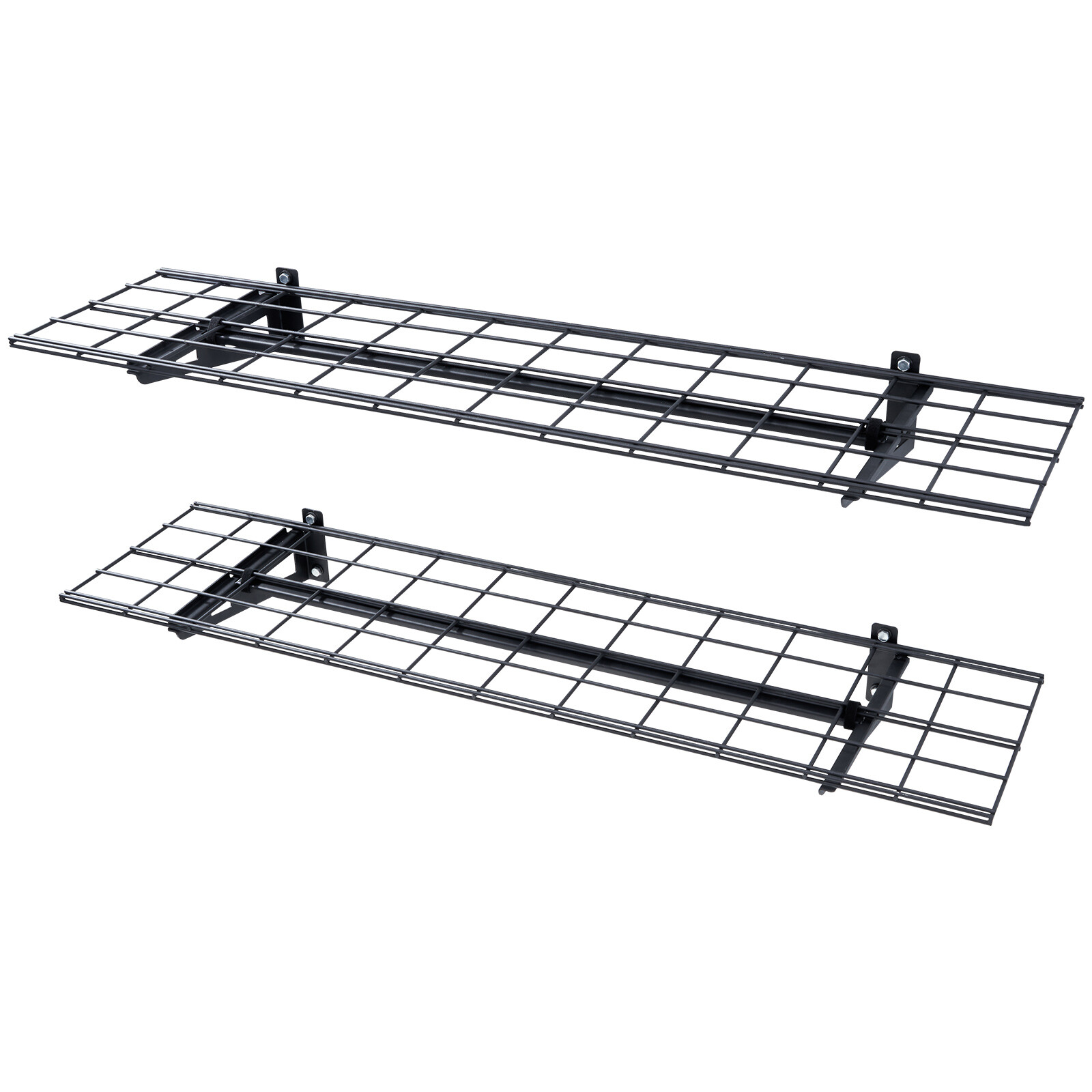 VEVOR 2PCS 4x1 ft Garage Storage Rack Shelving Heavy Duty Wall Mounted Shelving