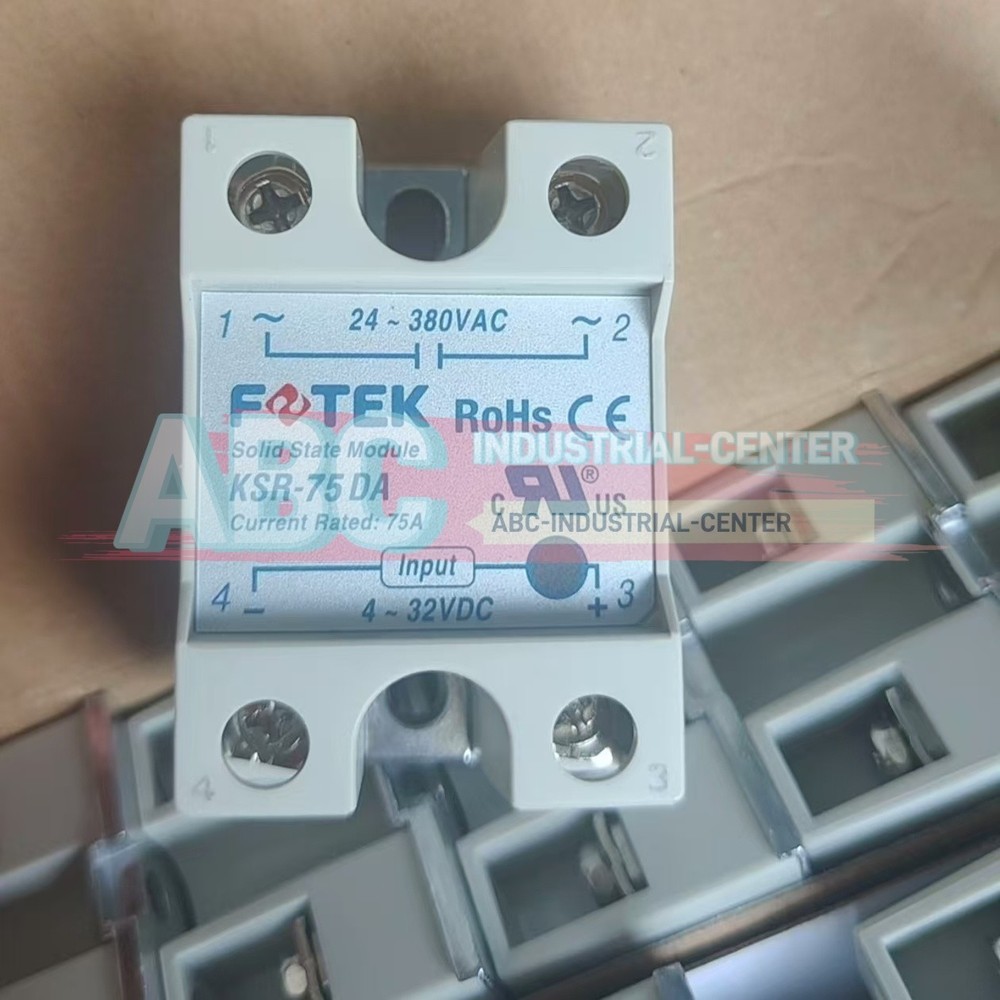 1PCS New FOTEK KSR-75DA Solid State Relay#