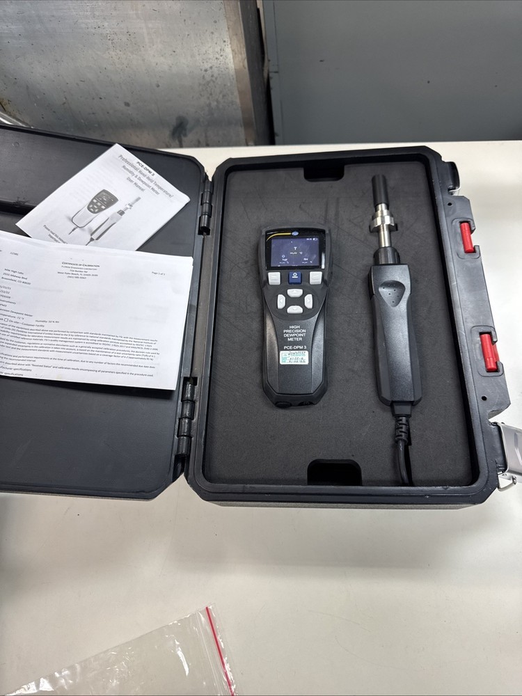 PCE DPM 3 HIGH PRECISION DEWPOINT METER W/ PROBE