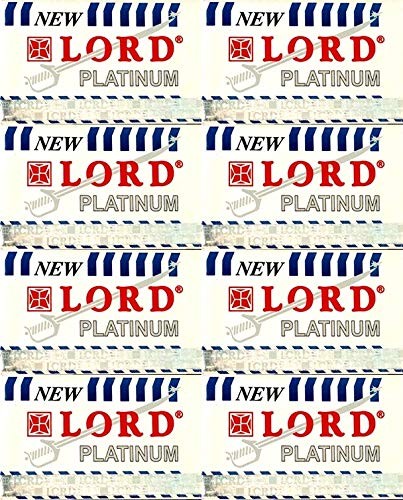 40 Lord Platinum Double Edge Razor Blades