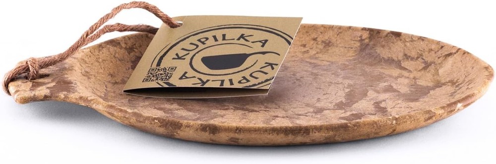 Light Platter - Eco Dishware - & Durable Brown