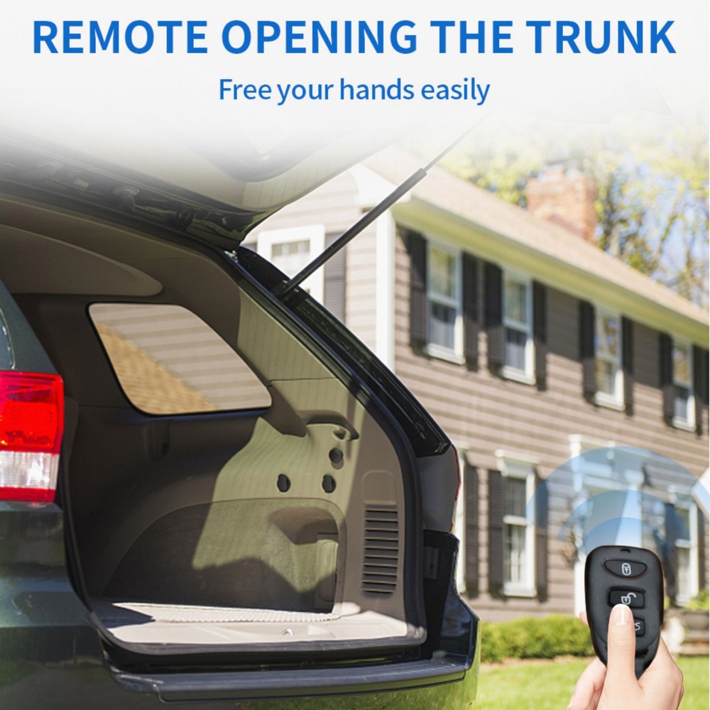 12V Car Remote Central Door Lock Locking Keyless Entry System Kit 60 - 80 M
