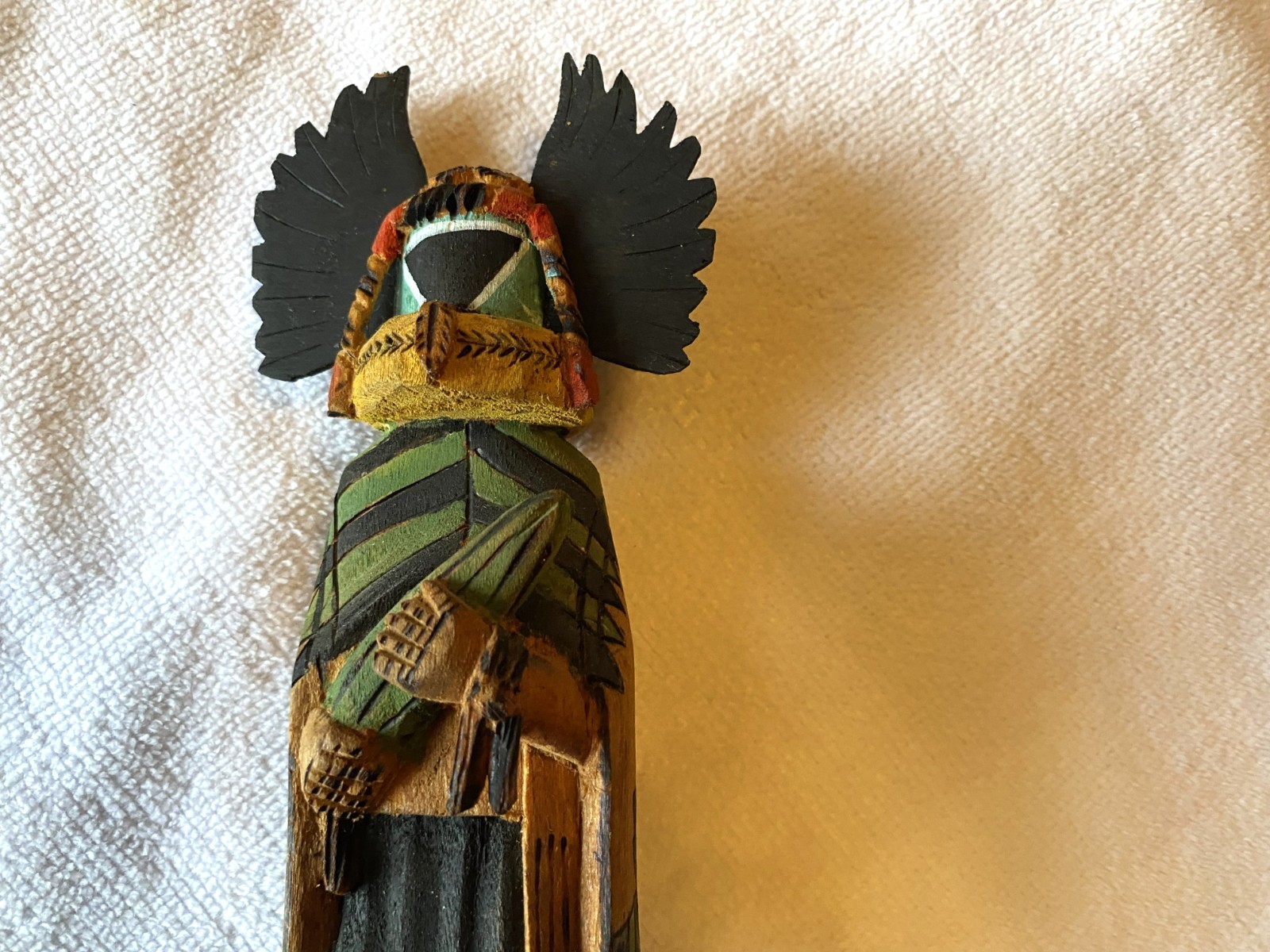 two hopi kachinas