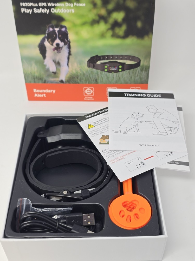 F830Plus GPS Wireless Dog Fence Boundry Alert
