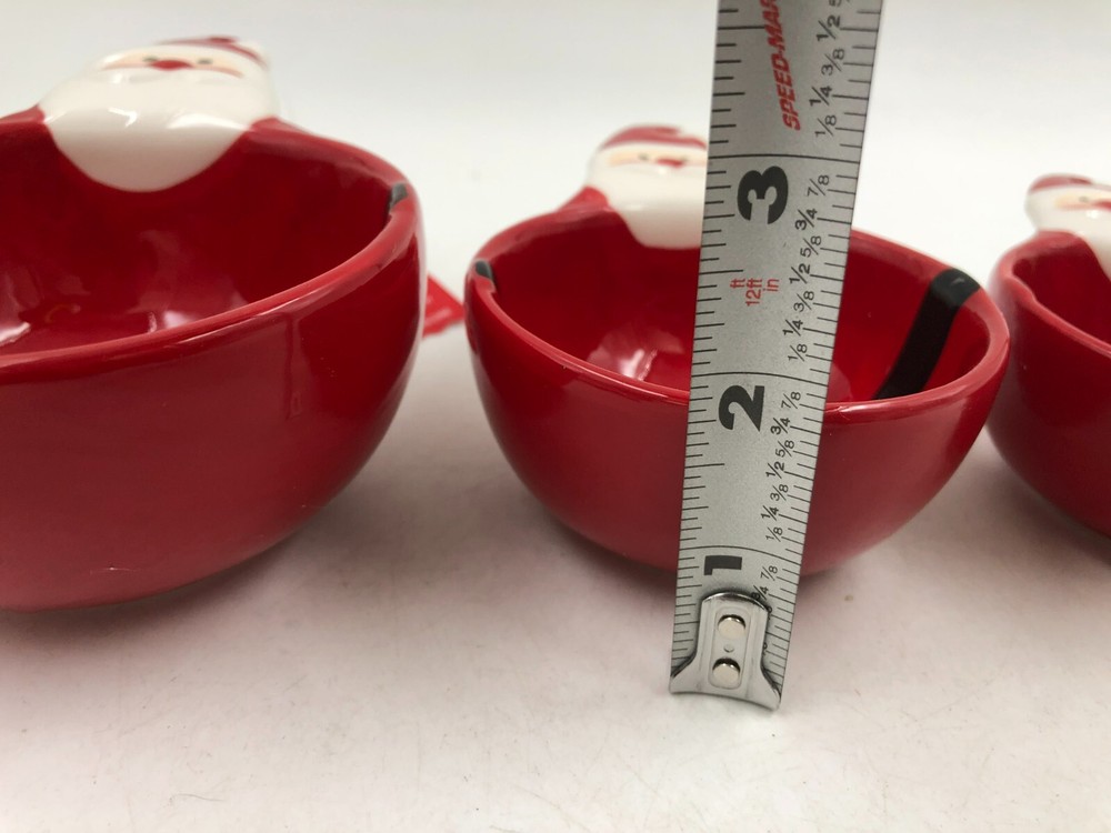 Ashland Ceramic Santa Measuring Cup Set BB01B19022