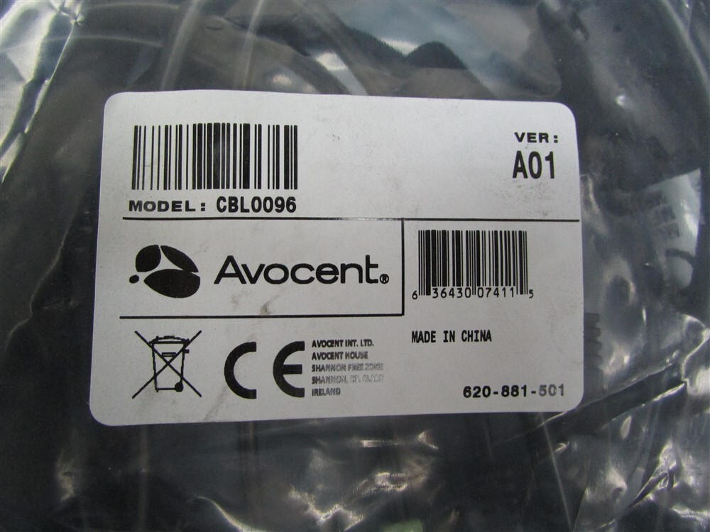 New Avocent Cable CBL0096 620-881-501