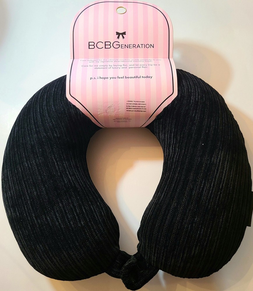 BCBGeneration Memory Foam Travel Neck Pillow