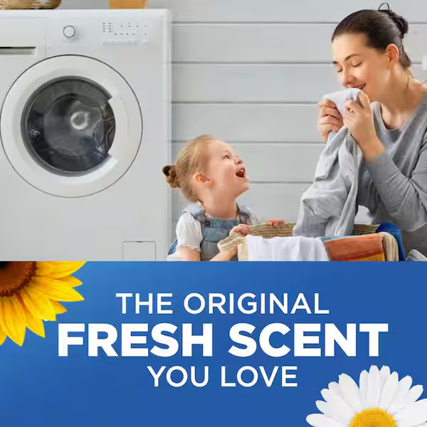 Fresh Scent Powder Laundry Detergent with Oxiclean, 16.59 lbs.