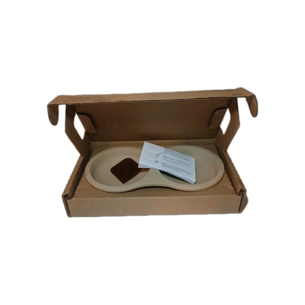 Pampered Chef Microwave Double Egg Cooker Stoneware #1372