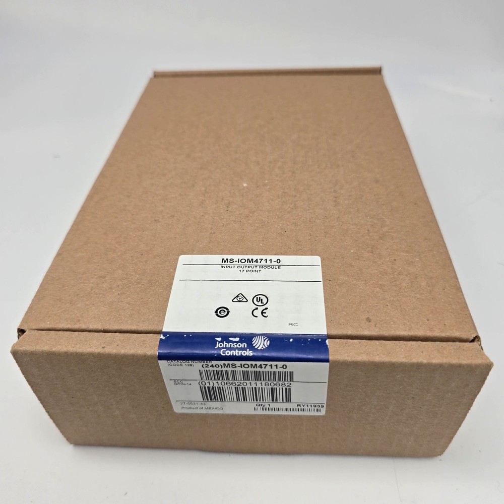 Johnson Controls MS-IOM4711-0 Input Output Module 17 Point PLC