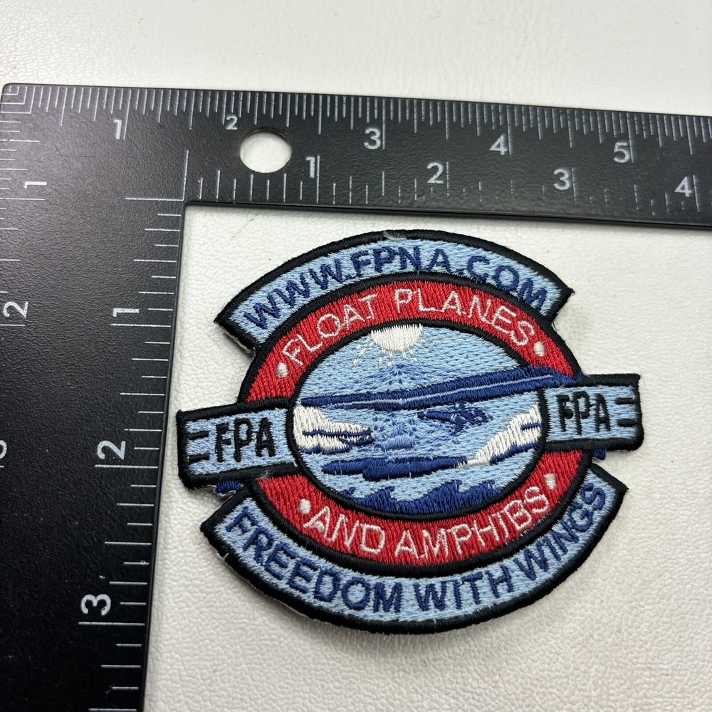FPNA FLOAT PLANES AND ANPHIBS Amphibious Airplane Patch 22SC