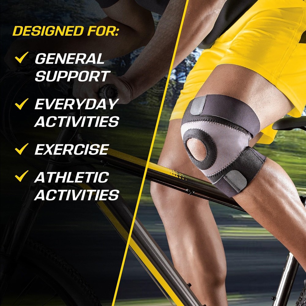FUTURO Performance Knee Support, Ideal for General Support and Exercise, Large